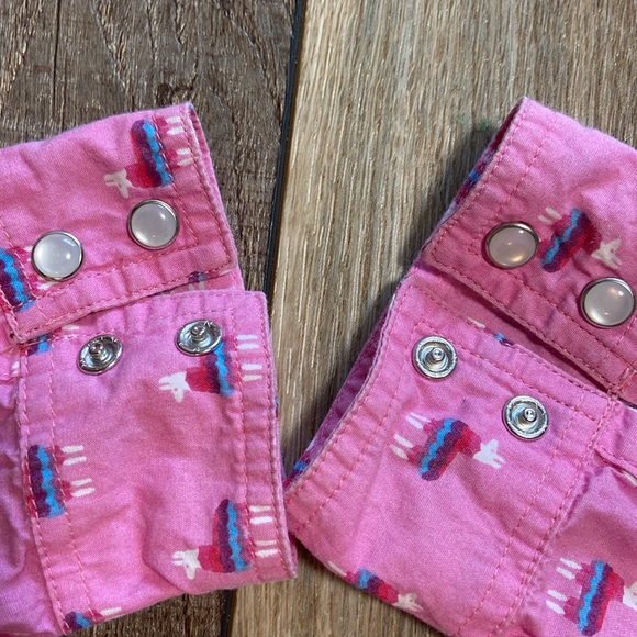 Panhandle Long Sleeve Llama Button Down Blouse Size Medium - Picture 5 of 9